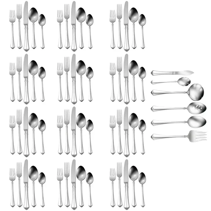 Oneida Juilliard 66 piece, Service for 12