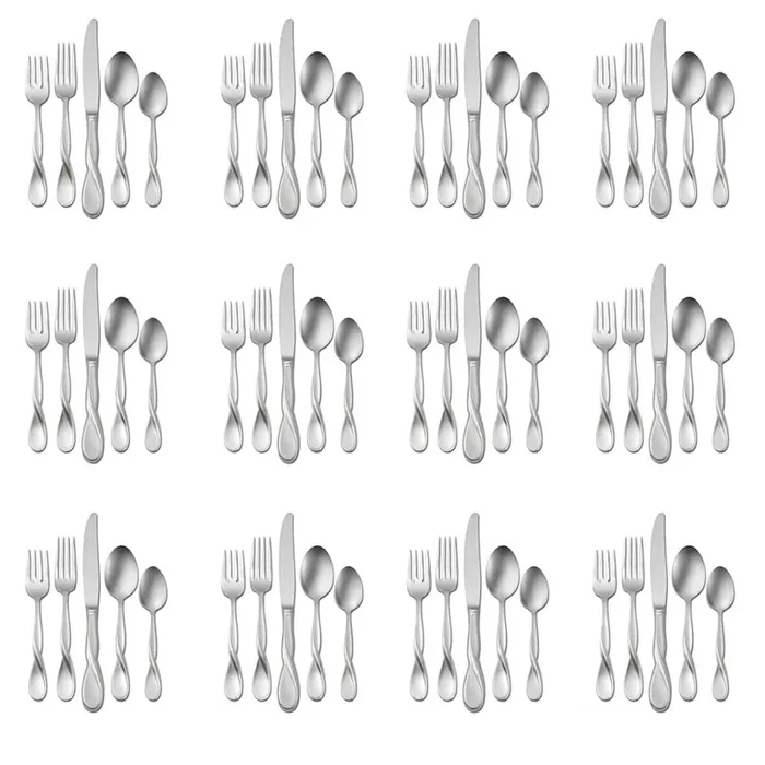 Oneida Satin Aquarius 60 piece, Service for 12