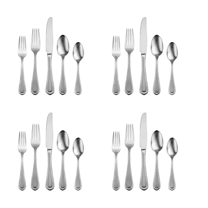 Oneida Satin Countess 20 piece, Service for 4