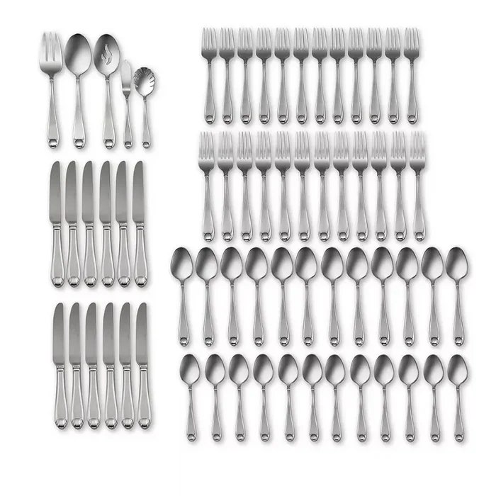 Oneida Satin Garnet 65 piece, Service for 12