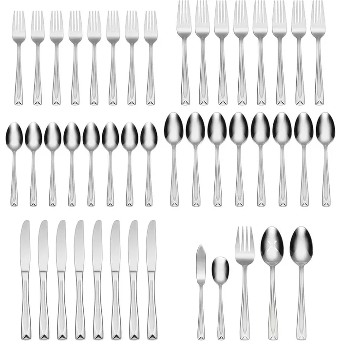 Oneida Satin Lincoln 45 piece, Service for 8