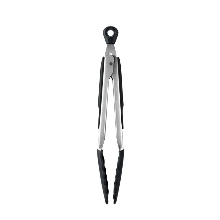 OXO Locking Tongs w/silicone head, 9”