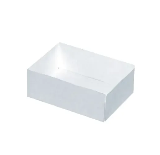 PacknWood 209CR1611 Open White Pastry Box