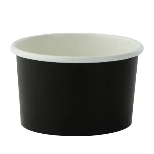 PacknWood 210POC60N Black Paper Cup
