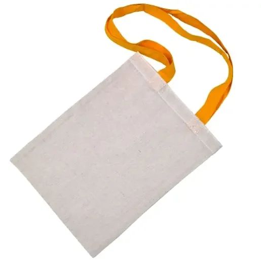 PacknWood 294COTOT2330 Tote Bag With Yellow Handles