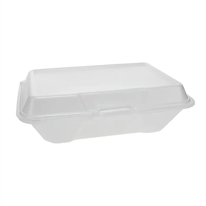 Pactiv YTH102050001 Foam White 9″ x 6 x 3 1-Comp. Container – 150 / CS