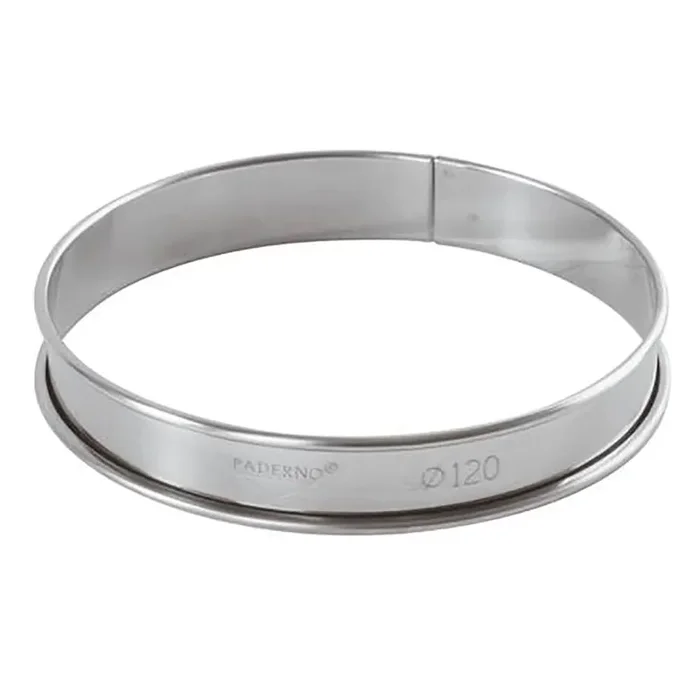 Paderno 47533-07 S/S Rolled Edge 2.75″Dia x .75″ Tart Ring