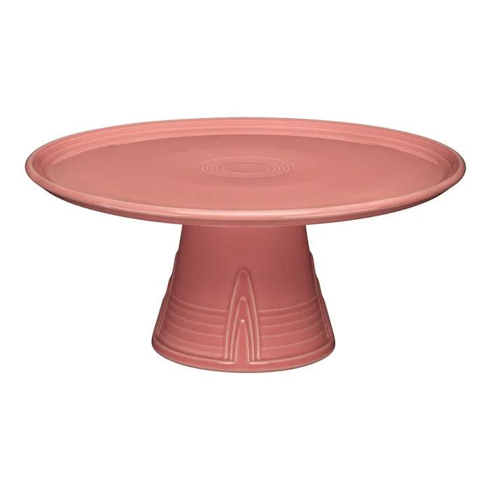 Peony Pedestal Cake Plate