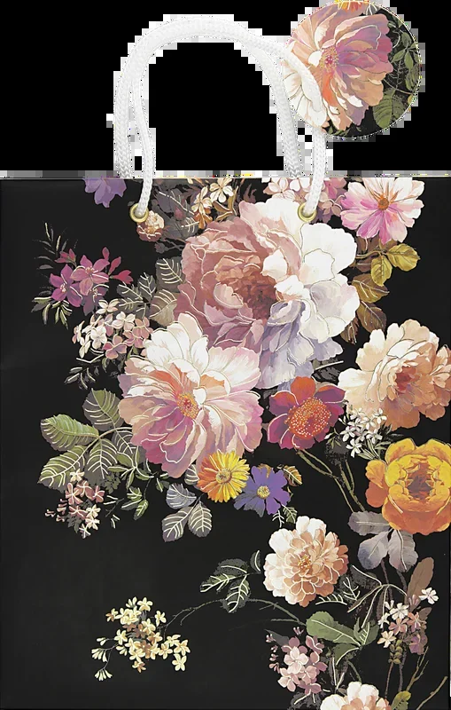 Peter Pauper Press – Midnight Floral Gift Bag