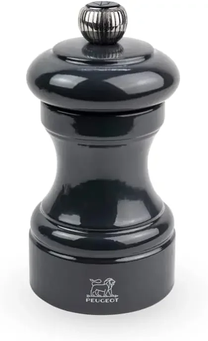 Peugeot Bistro Slate Grey Lacquer Pepper Mill – 10cm/4″