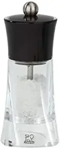 Peugeot Molene Salt Mill Acrylic Black – 14cm/5″