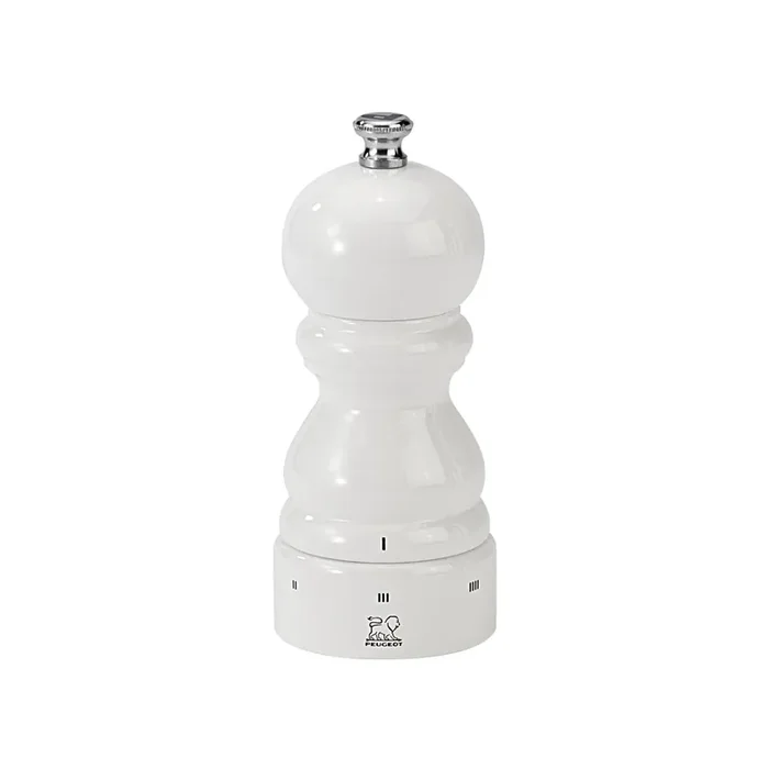Peugoet Paris u‘Select White Lacquer Pepper Mill – 12cm/5″