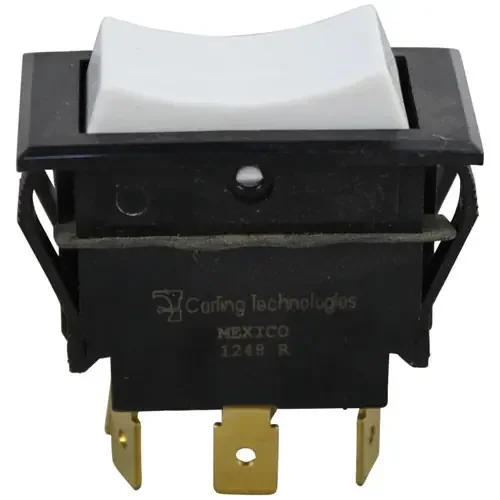 Pitco PITPP10559 (or Equivalent) Rocker Switch 7/8 X 1-1/2 Dpdt Ctr-On (42-1261)