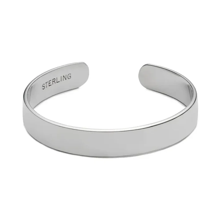 Plain Sterling Baby Bracelet