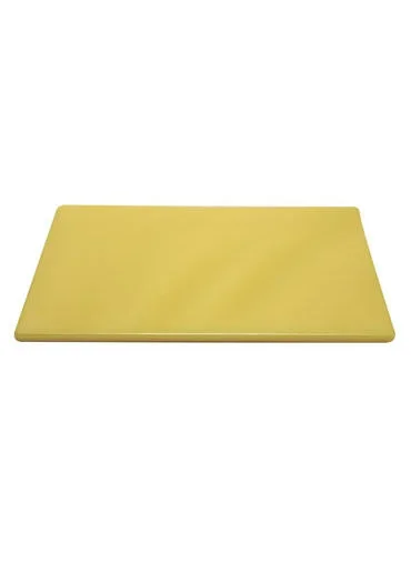 Planche à découper Jaune Grandeurs variées