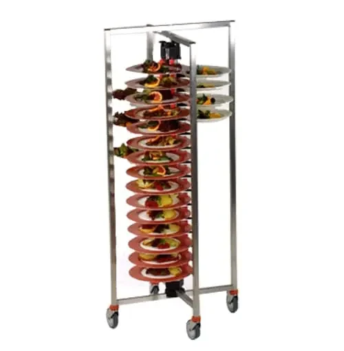 Plate-Mate PM 60-145 60 Plate Capacity Mobile Plate Rack
