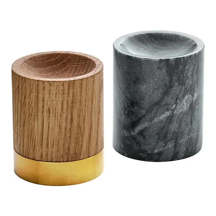Playground P969900 Oak/Marble 2-Pc. Herb Container Set