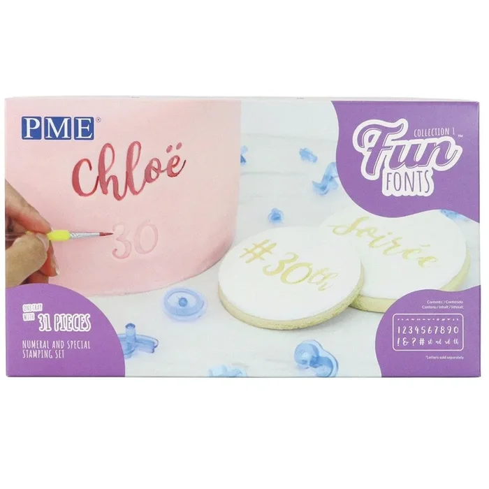 PME Fun Fonts Numbers & Special Characters