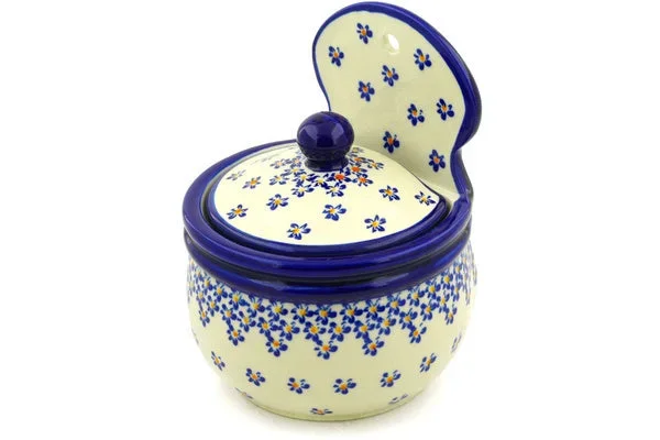 Polish Pottery 7″ Wall Jar Remember Me