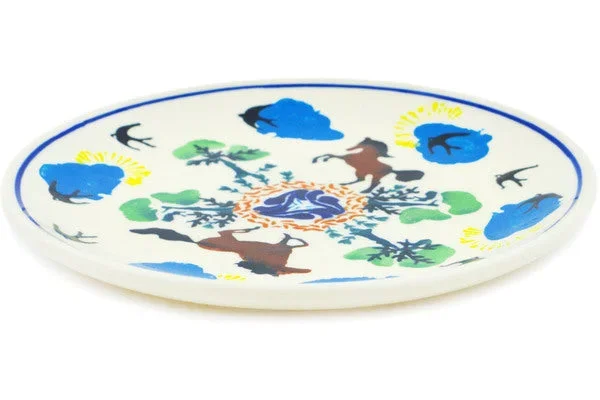 Polish Pottery Plate 6″ Like The Wind