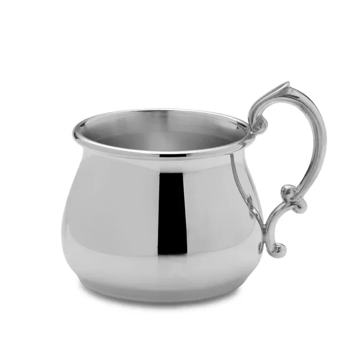 Pot Belly Pewter Baby Cup