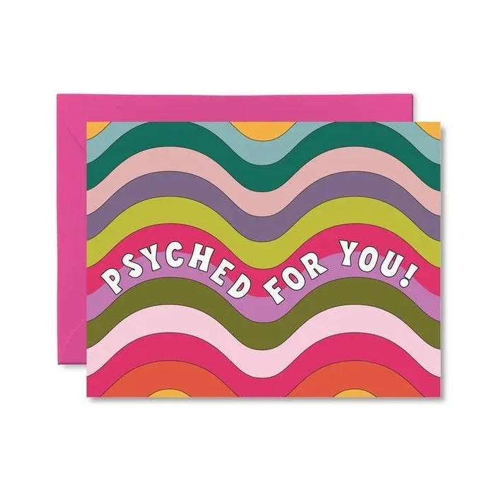 Pretty By Her Congrats Card – Psyched For You