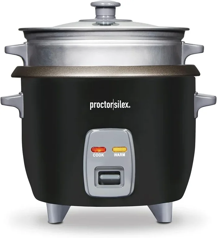 Proctor Silex 6 Cup Rice Cooker & Food Steamer