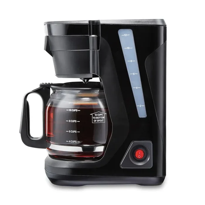 ProctorSilex 43680G FrontFill™ Black Compact 12 Cup Coffee Maker