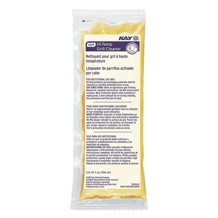 QSR Hi-Temp Grill Cleaner – 90 / CS