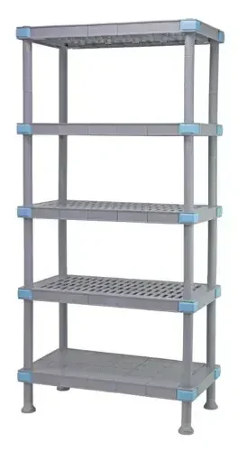 Quantum Food Service QP186062V4S1 Shelving Unit, All Plastic