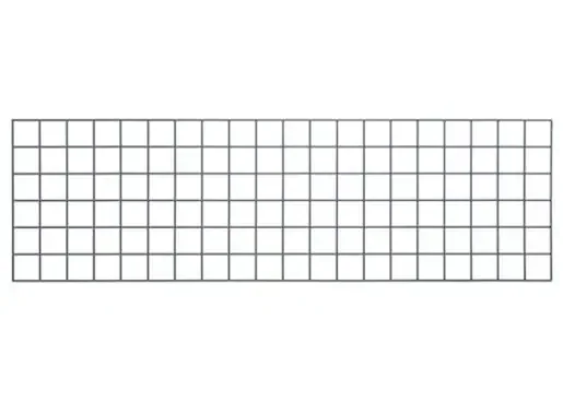 Quantum Food Service SG-1848GY 18 x 48 Grid Panel Gray Epoxy