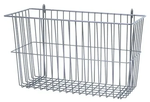 Quantum Food Service SG-B17710GY 17-2/8 x 7-1/2 x 5 Basket Gray Epoxy