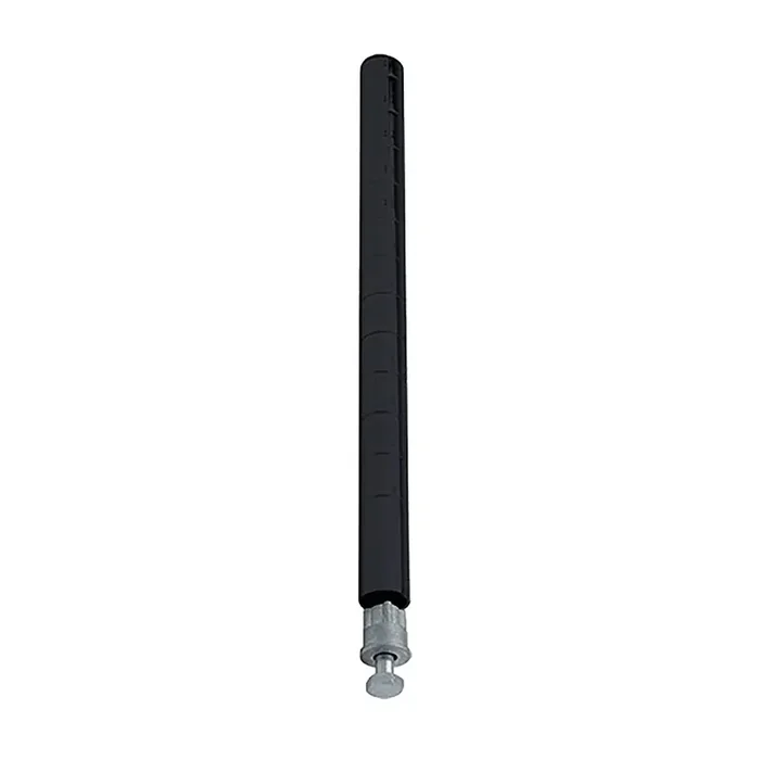 Quantum Storage P14BK Black Epoxy 14″ Shelf Post with Leveling Legs