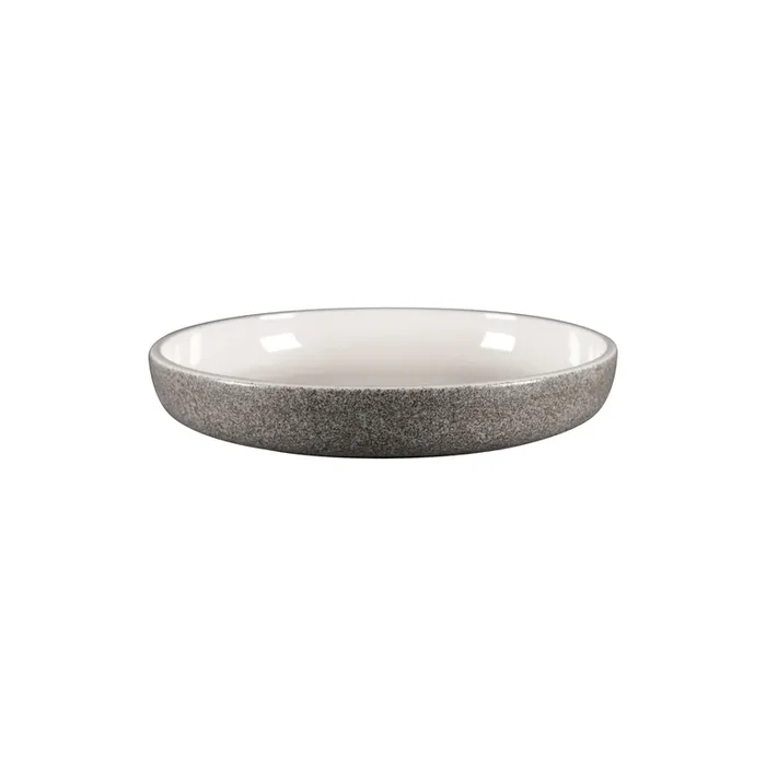RAK Porcelain EADC26DU Ease Dual Gray 10.15″ Deep Plate – 2 / CS