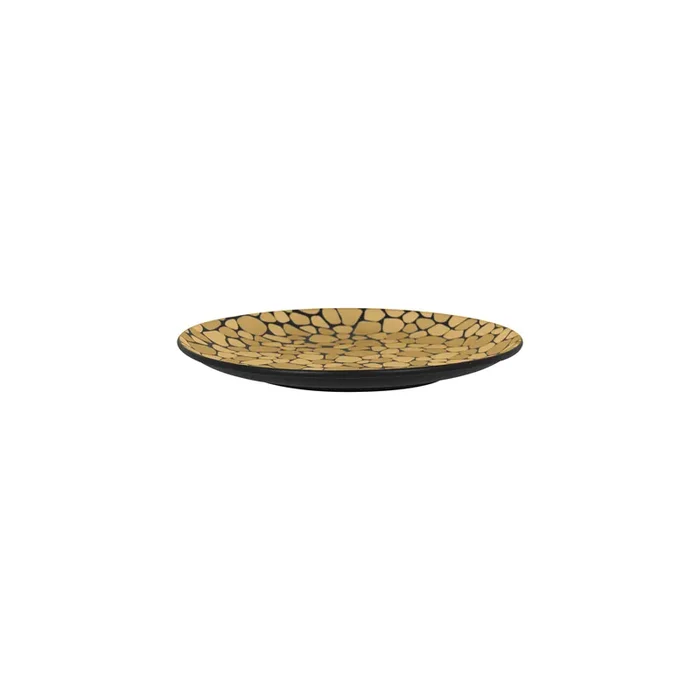 RAK Porcelain PBNNPR15 Pebbles Gold 5-9/1″ Coupe Plate – 24 / CS