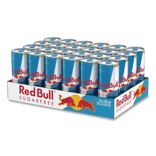 Red Bull RDB122114 Energy Drink, Sugar-Free, 8.4 Oz Can, 24/carton