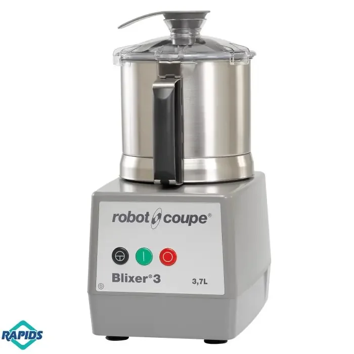 Robot Coupe BLIXER3 Food Processor 3.7 L Bowl w/ Integrated Scraper