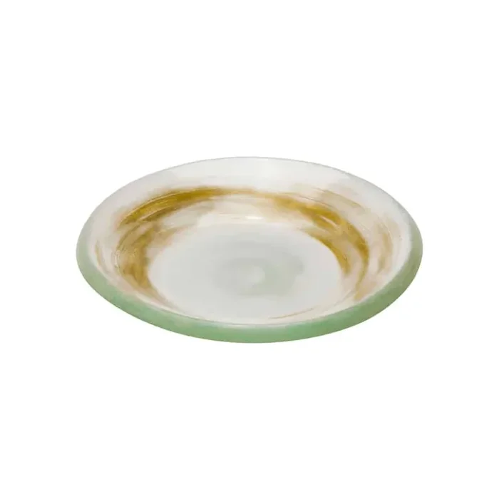 Rosseto GLS066GW Aroma Gold/White Mini 3-3/4″ Plate – 12 / ST
