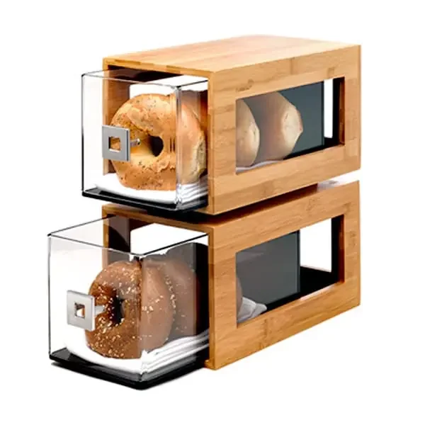 Rosseto® BD102 Natural Bamboo 2-Drawer Bakery Column
