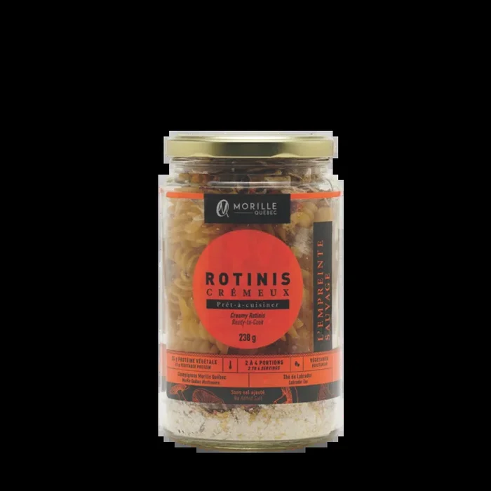 Rotinis crémeux 238g – Morille Québec