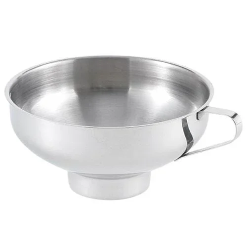 RSVP Endurance Wide Mouth Stainless Steel Canning Funnel