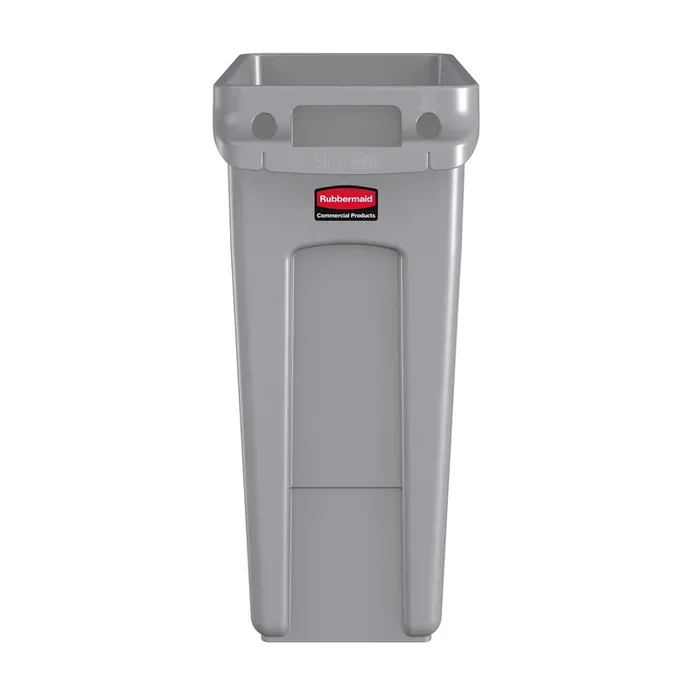 Rubbermaid 1971258 Slim Jim Gray 16 Gallon Container