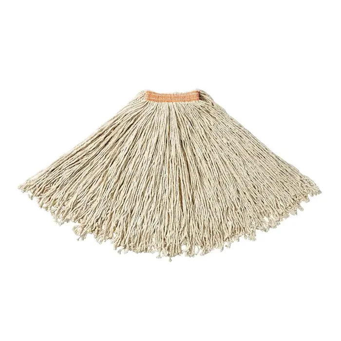 Rubbermaid FGF11800WH00 Premium White Cotton 24 oz Cut-End Mop Head