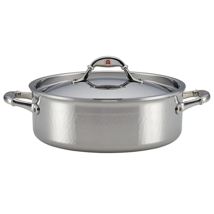 Ruffoni Symphonia Prima 5-Quart Covered Braiser – Stainless Steel