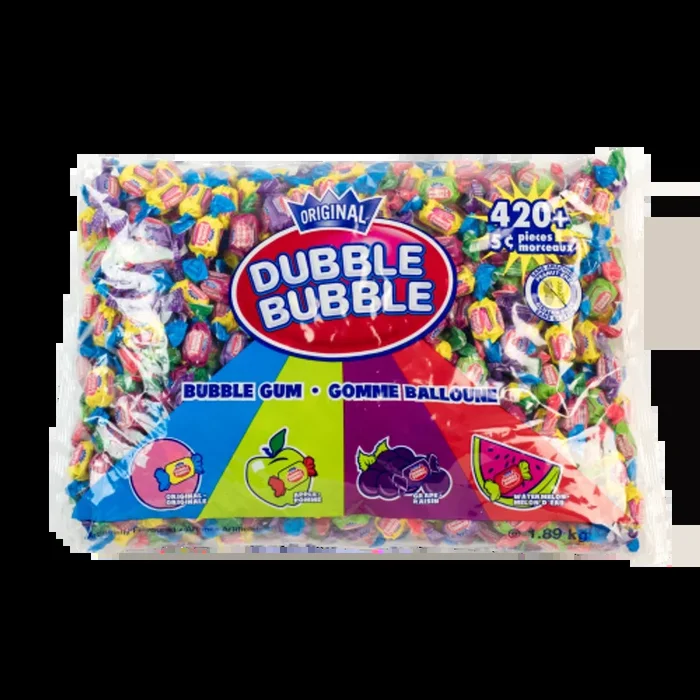 Sac de gommes balllounes Dubble bubble 420 unités