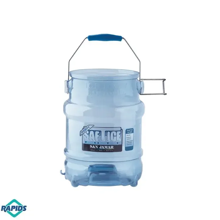 San Jamar 5 Gallon Shorty Saf-T-Ice Tote Caddy