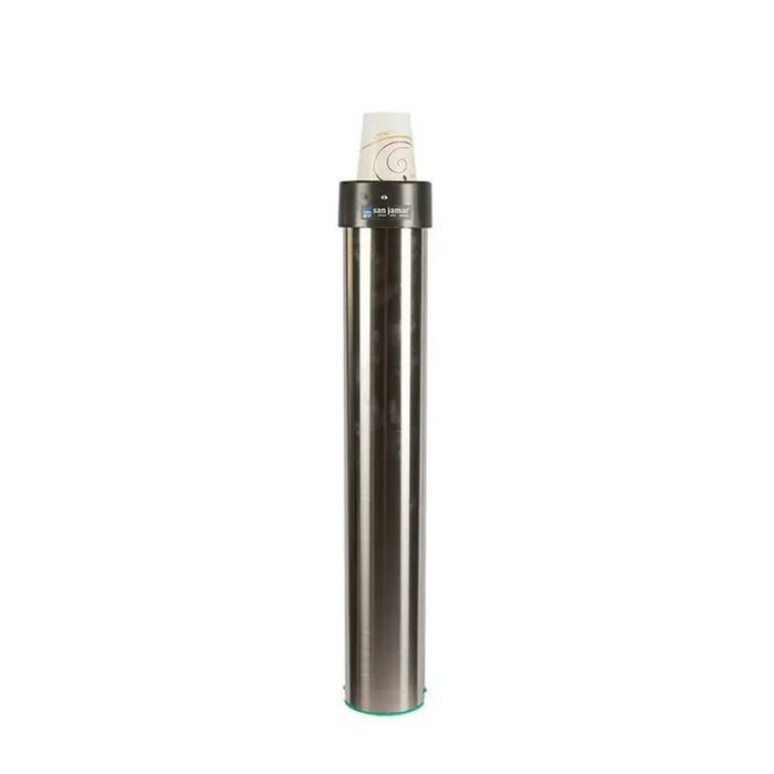 San Jamar C3200EV Vertical-Mount 6-10 Ounce Beverage Cup Dispenser
