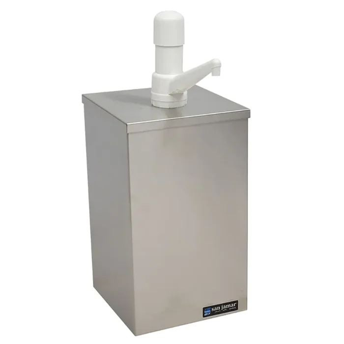 San Jamar P9800 EZ-Chill™ Condiment Pump Box for 1 Gallon Jar