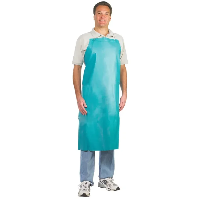 San Jamar® 614DVA20-GN Green 20 mil Vinyl Apron