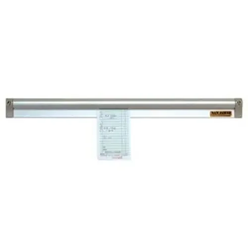 San Jamar® CK6518A Aluminum 18″ Slide Check Rack